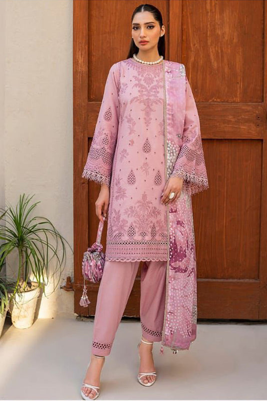 Picture of Jazmin - Design 01 Iris Eid Lawn Spring Summer Collection - Available at Raja Sahib