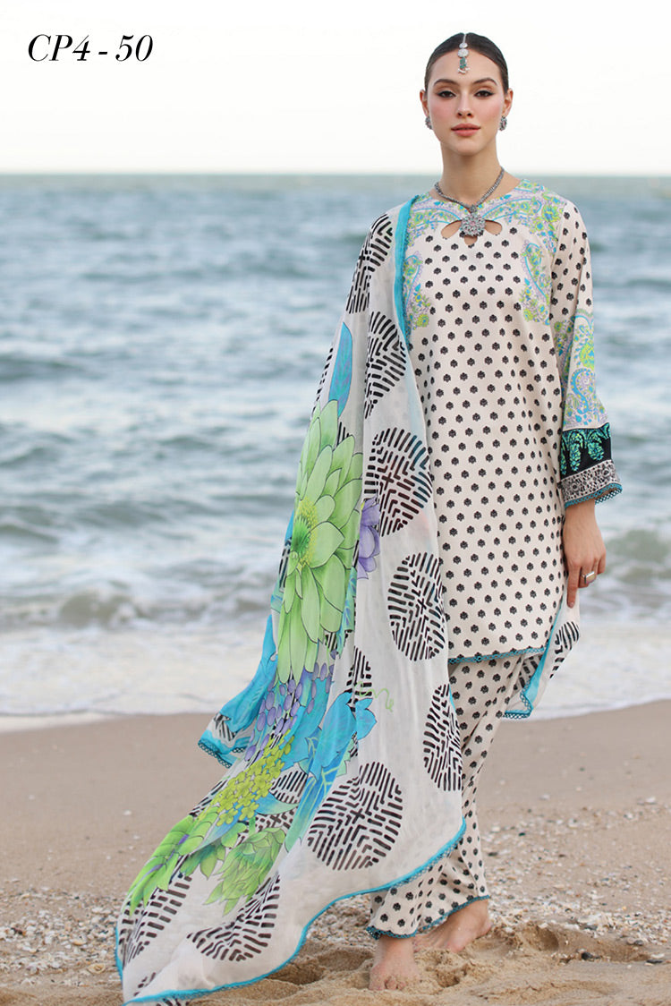 Picture of Charizma - CP4-50 C Prints Printed Lawn Collection Vol 6 - Available at Raja Sahib