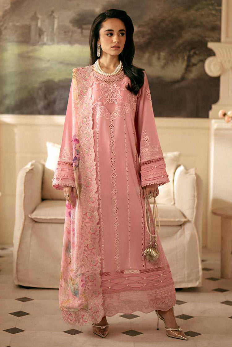 Picture of Nureh - NS 141 Maya Festive Embroidered Lawn Collection - Available at Raja Sahib