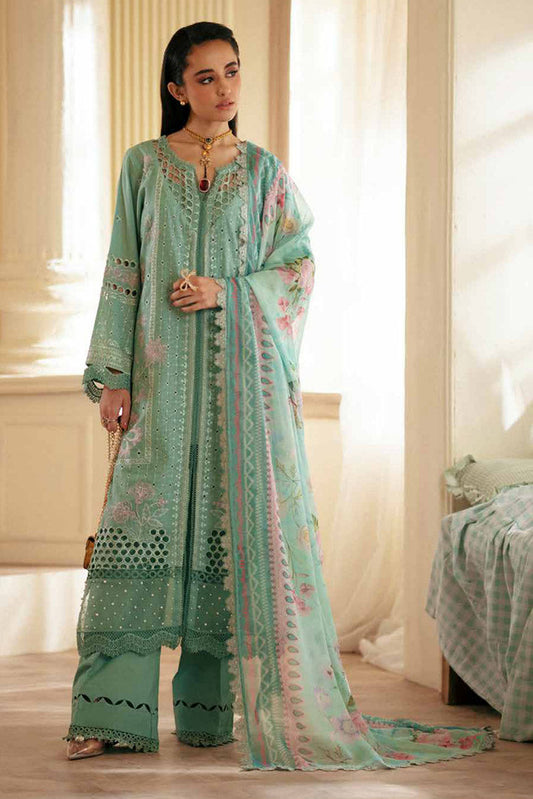 Picture of Nureh - NS 144 Maya Festive Embroidered Lawn Collection - Available at Raja Sahib