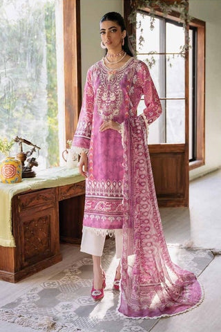 RNP 02A Amaranth Flora Printed Lawn Collection