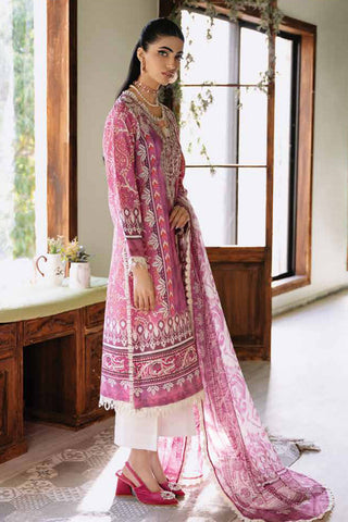 RNP 02A Amaranth Flora Printed Lawn Collection