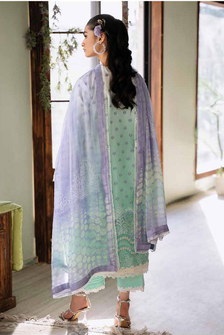 Picture of Roheenaz - RNP 04A Elysium Flora Printed Lawn Collection - Available at Raja Sahib