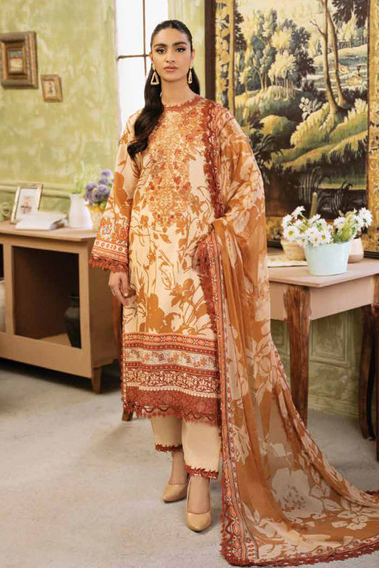 Picture of Roheenaz - RNP 05A Harmonia Flora Printed Lawn Collection - Available at Raja Sahib