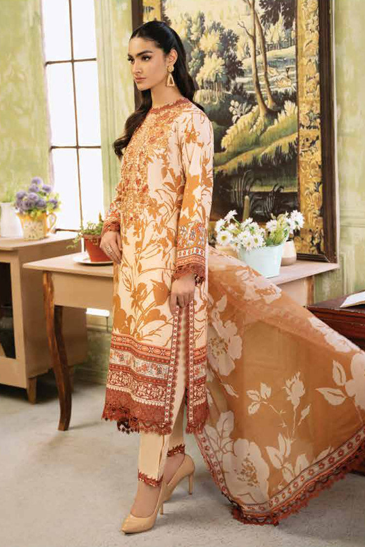 Picture of Roheenaz - RNP 05A Harmonia Flora Printed Lawn Collection - Available at Raja Sahib