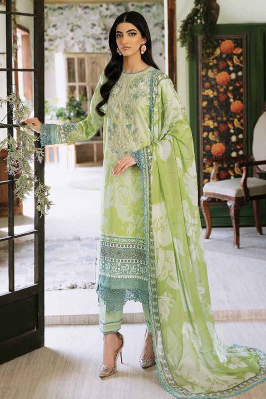 Picture of Roheenaz - RNP 05B Euphoria Flora Printed Lawn Collection - Available at Raja Sahib