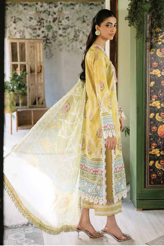 Picture of Roheenaz - RNP 07B Mystique Flora Printed Lawn Collection - Available at Raja Sahib