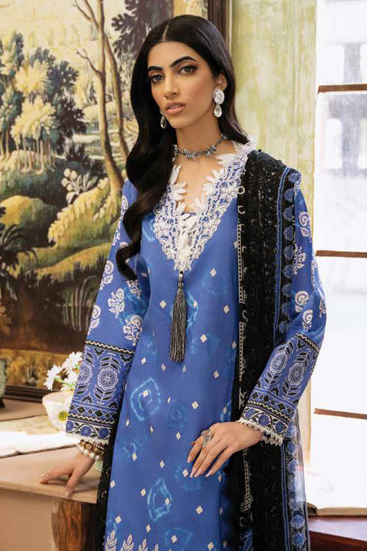 Picture of Roheenaz - RNP 08B Ember Flora Printed Lawn Collection - Available at Raja Sahib