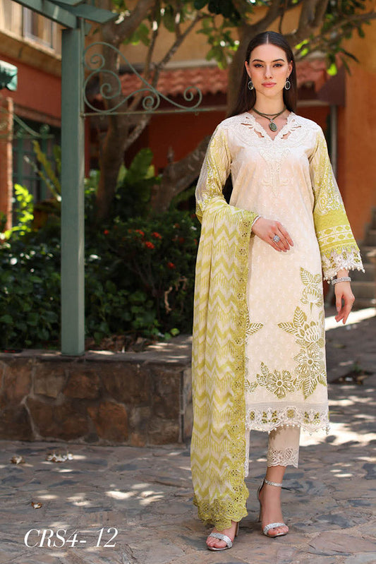 Picture of Charizma - CRS4 12 Reem Embroidered Lawn Collection Vol 2 - Available at Raja Sahib