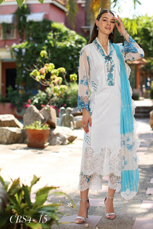 Picture of Charizma - CRS4 15 Reem Embroidered Lawn Collection Vol 2 - Available at Raja Sahib