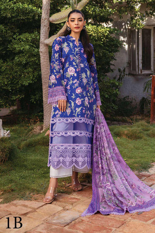 1B Ryma Tahra Embroidered Lawn Collection