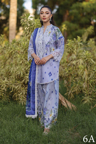 6A Raha Tahra Embroidered Lawn Collection
