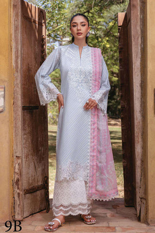 9B Ruhae Tahra Embroidered Lawn Collection