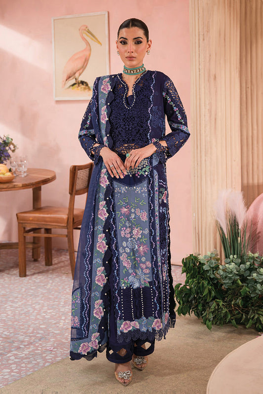 Picture of Afrozeh - Bluebell AEF-24-V1-10 The Painted Garden Eid Festive Lawn Collection - Available at Raja Sahib