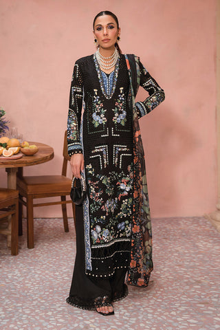 Midnight Muse AEF-24-V1-03 The Painted Garden Eid Festive Lawn Collection