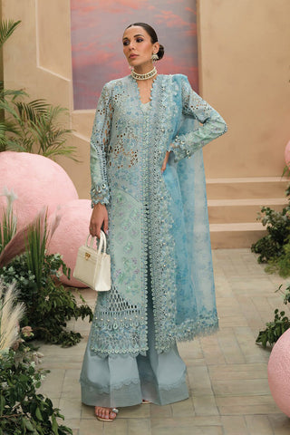 Serene Sapphire AEF-24-V1-05 The Painted Garden Eid Festive Lawn Collection