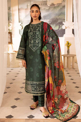 Picture of Farasha - 06-JADE Seraya Embroidered Lawn Collection - Available at Raja Sahib