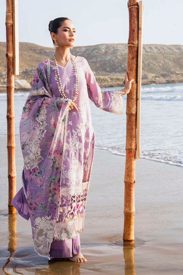 Picture of Elaf - EHK-02A BANAFSHA Hai Kuch Festive Lawn Collection Resort XXIV - Available at Raja Sahib