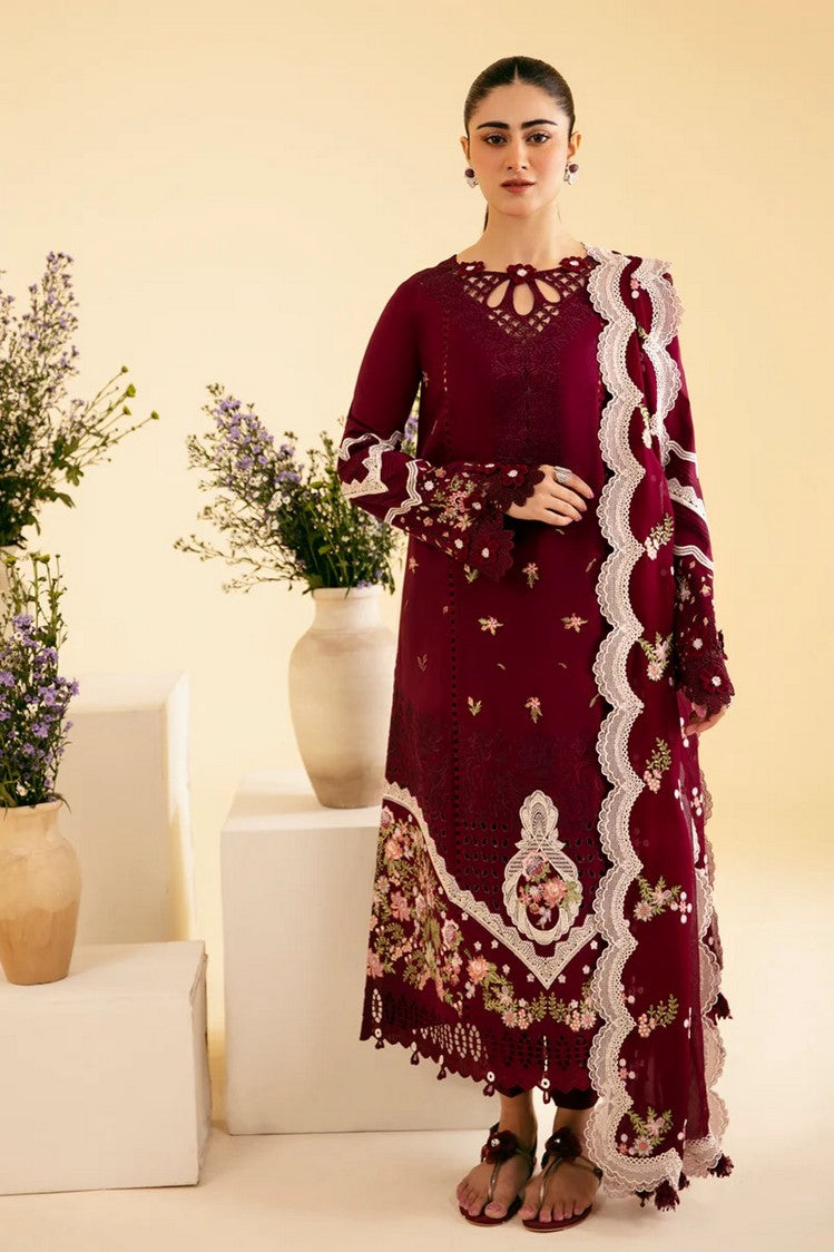 Picture of Qalamkar - SQ 11 ZENAL Qlinekari Summer Lawn Collection - Available at Raja Sahib