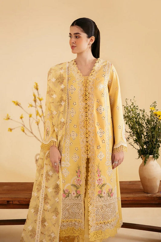 Picture of Qalamkar - SQ 12 ZHAIN Qlinekari Summer Lawn Collection - Available at Raja Sahib