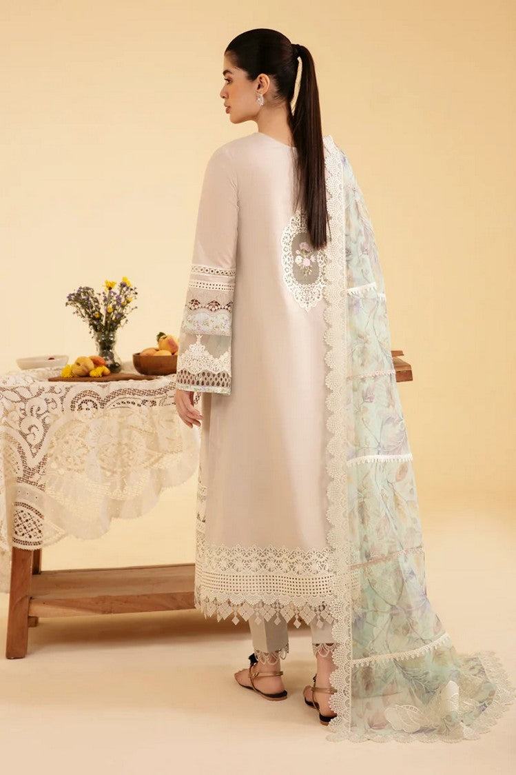 Picture of Qalamkar - SQ 13 AYSEL Qlinekari Summer Lawn Collection - Available at Raja Sahib