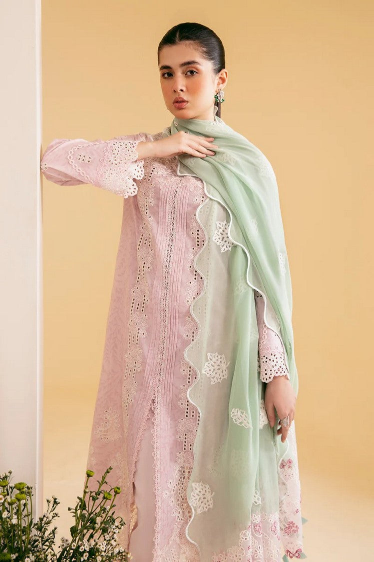 Picture of Qalamkar - SQ 02 ASEMA Qlinekari Summer Lawn Collection - Available at Raja Sahib