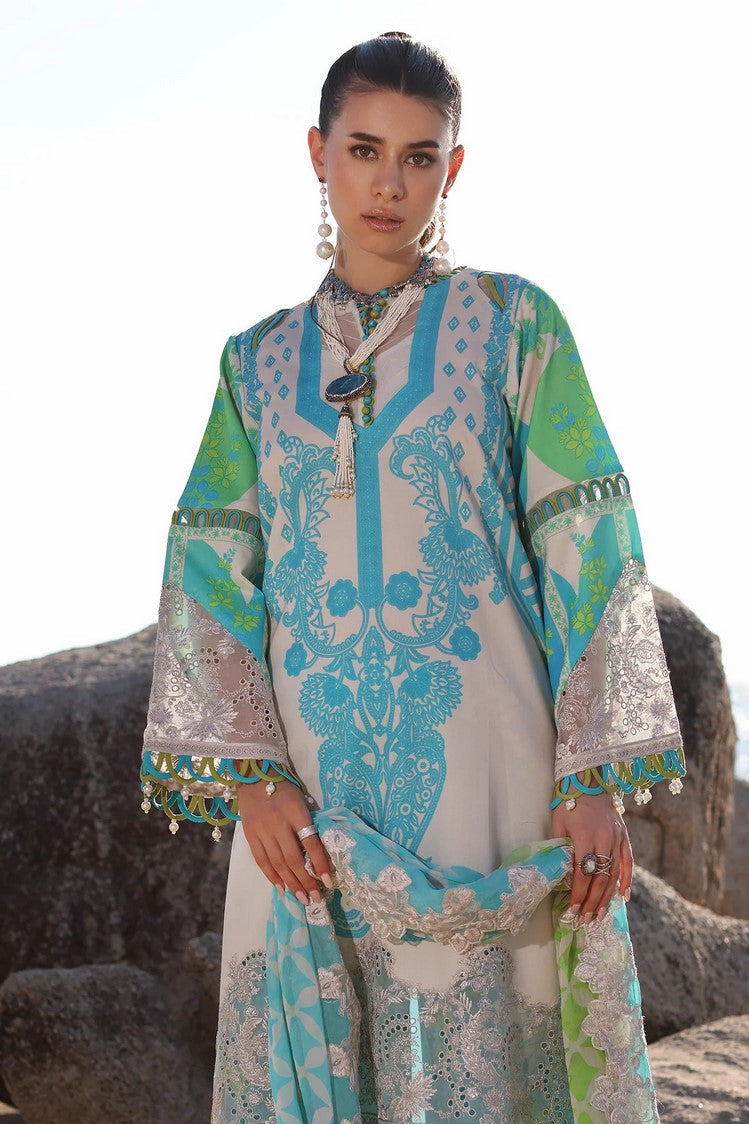 Picture of Charizma - AN4-05 Aniiq Embroidered Printed Lawn Collection Vol 1 - Available at Raja Sahib