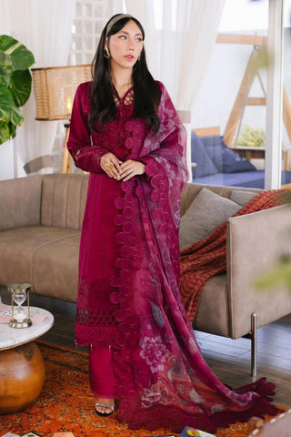 Picture of Nureh - NE-89 Leena Eid Escape Luxury Lawn Collection - Available at Raja Sahib