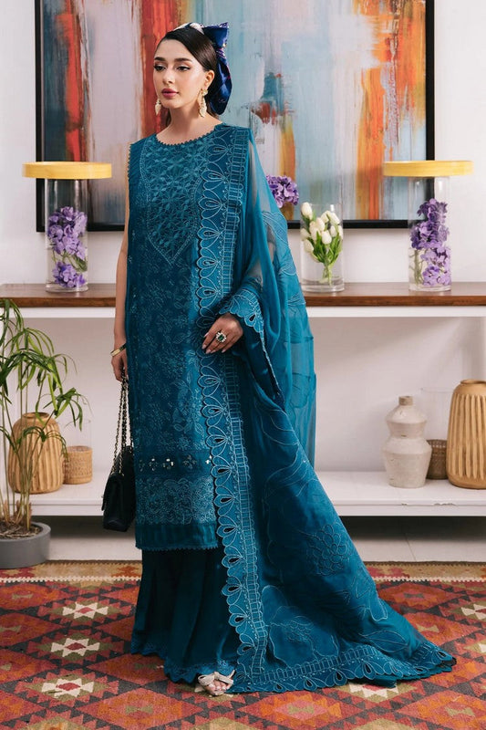 Picture of Nureh - NE-93 Zoee Eid Escape Luxury Lawn Collection - Available at Raja Sahib