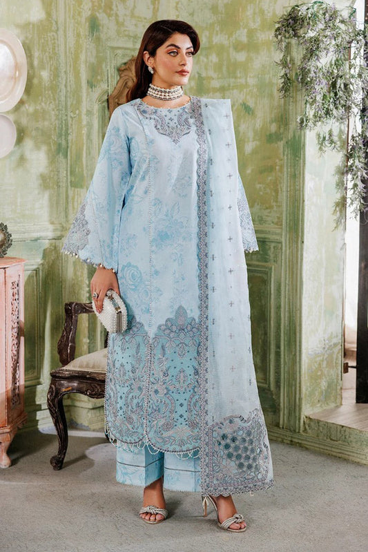 Picture of Alizeh - 03-ZARA Maahi Embroidered Lawn Collection Vol 2 - Available at Raja Sahib