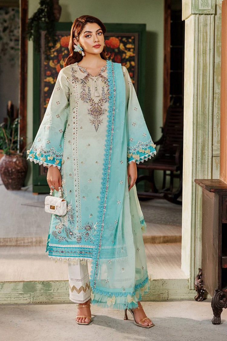 Picture of Alizeh - 06-ZARI Maahi Embroidered Lawn Collection Vol 2 - Available at Raja Sahib