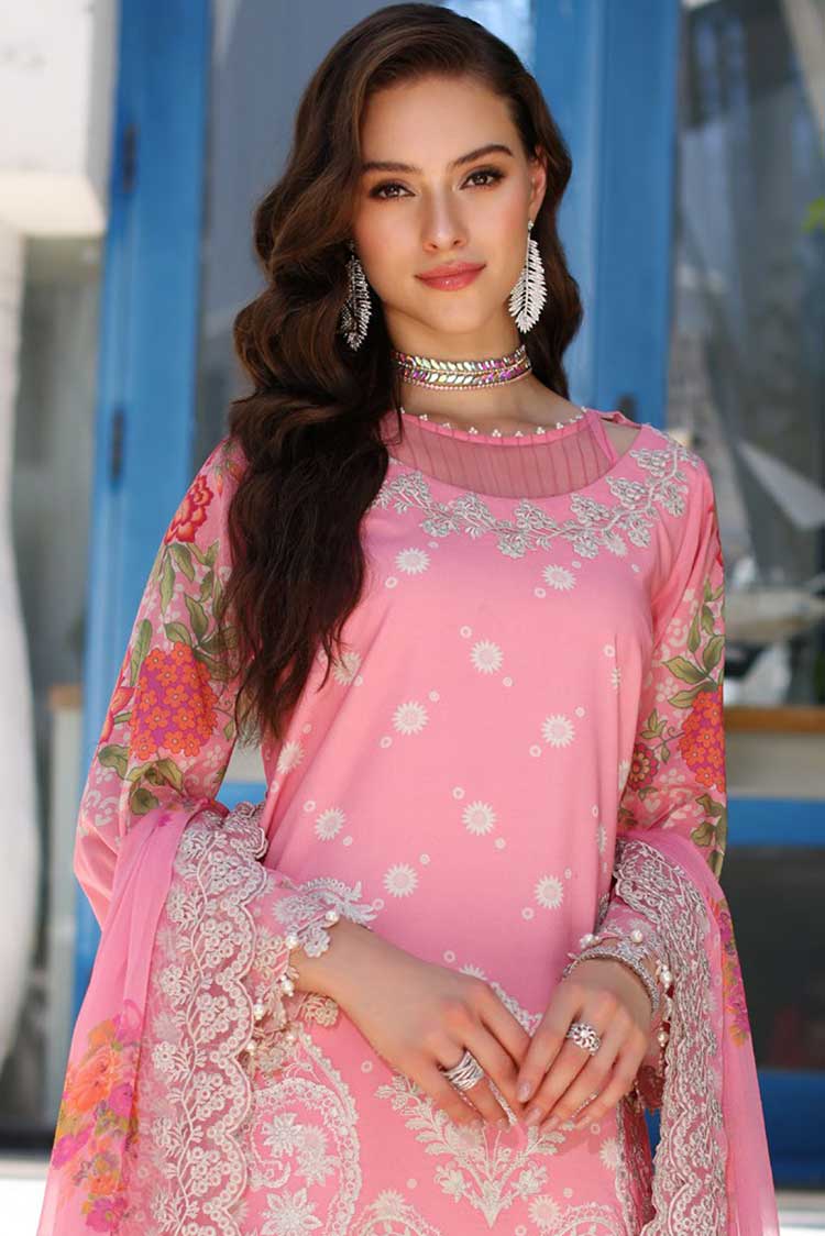 Picture of Charizma - CN4-12 Naranji Embroidered Lawn Collection Vol 2 - Available at Raja Sahib