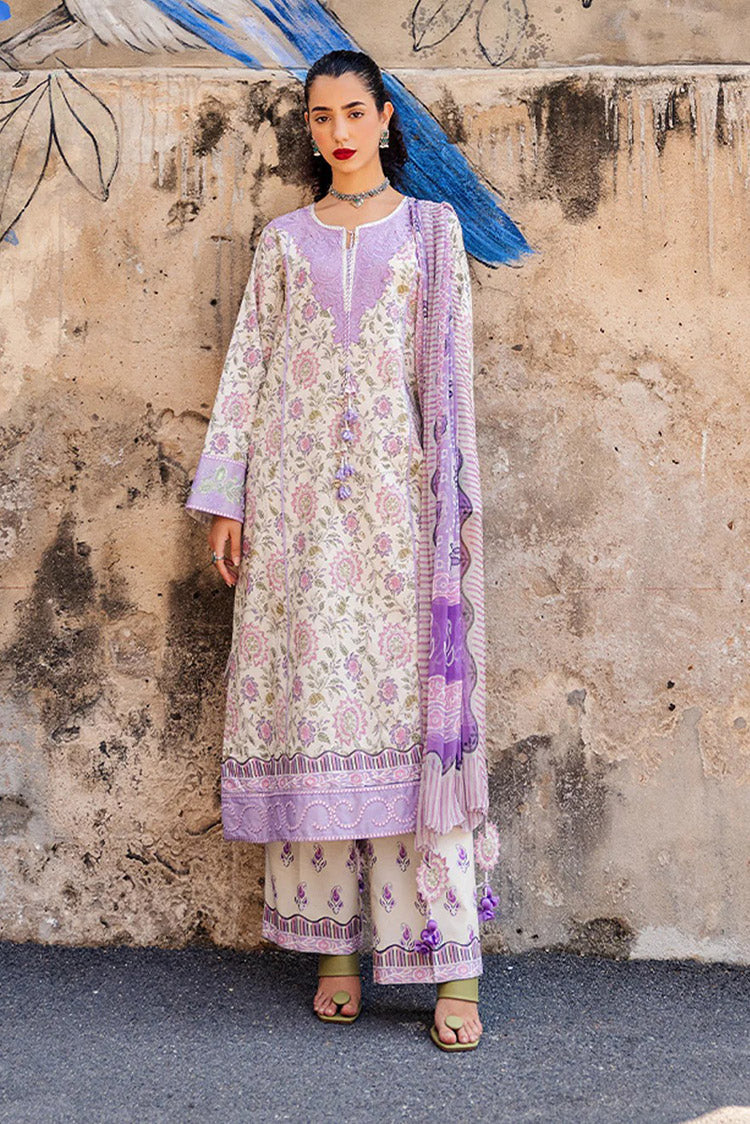 Picture of Roheenaz - RNB-02B Kiana Taneez Block Printed Lawn Collection - Available at Raja Sahib