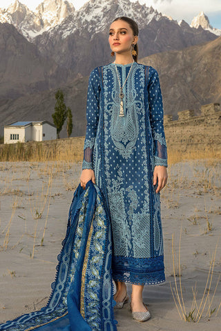 Picture of Crimson - 1B Cobalt Eid Lawn Collection - Available at Raja Sahib