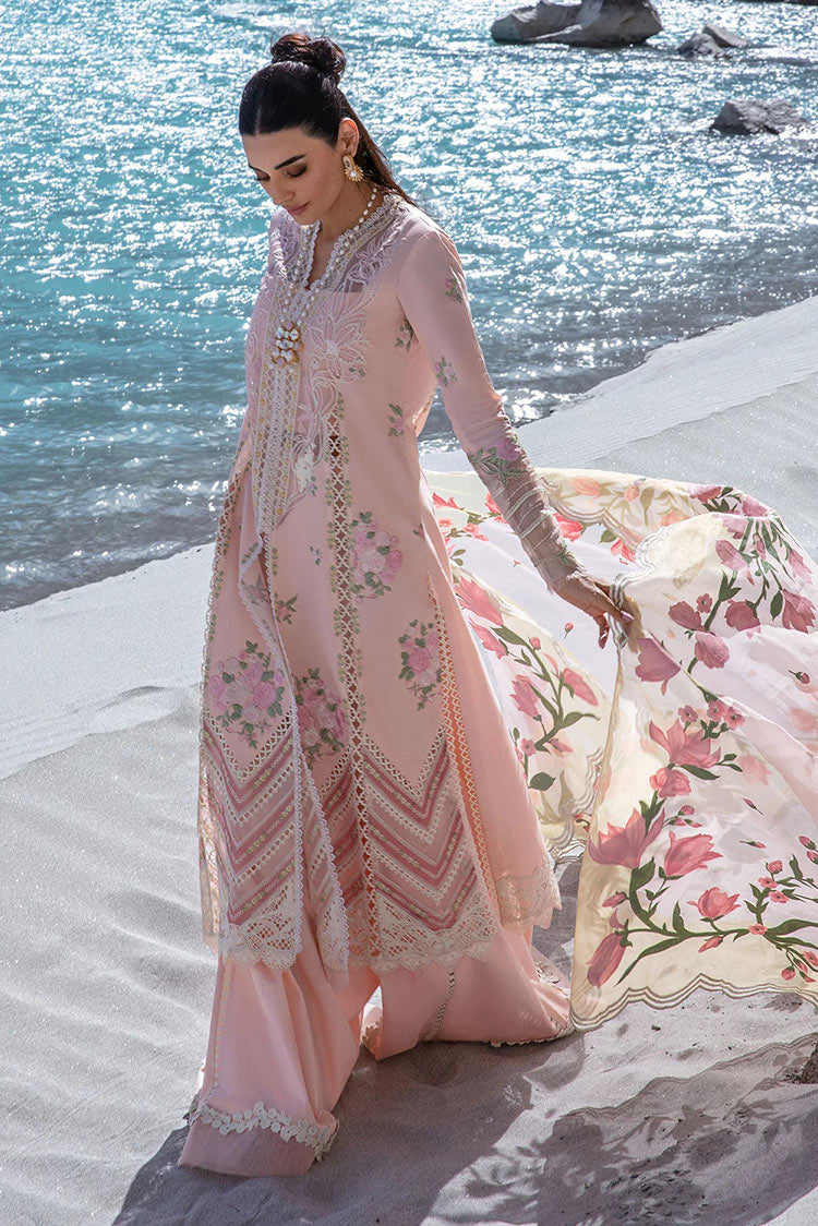 Picture of Crimson - 3B Sorbet Pink Eid Lawn Collection - Available at Raja Sahib