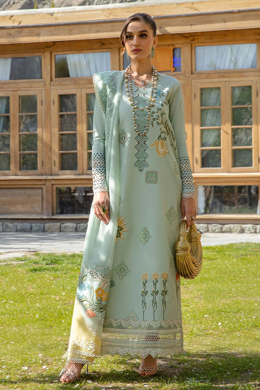 Picture of Crimson - 4B Aqua Eid Lawn Collection - Available at Raja Sahib