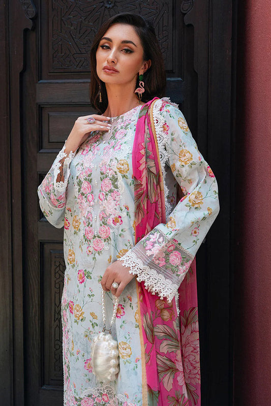 Picture of Saira Rizwan - SRLL2 24 07 FANNY Luxury Lawn Collection Vol 2 - Available at Raja Sahib