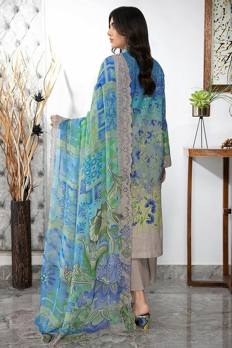 Picture of Charizma - CCH4-01 Combination Embroidered Printed Lawn Collection Vol 3 - Available at Raja Sahib