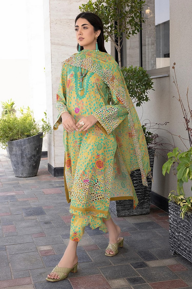 Picture of Charizma - CCH4-06 Combination Embroidered Printed Lawn Collection Vol 3 - Available at Raja Sahib