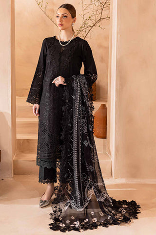 Picture of Nureh - NE-95 Koyal Monochrome Lawn Collection - Available at Raja Sahib