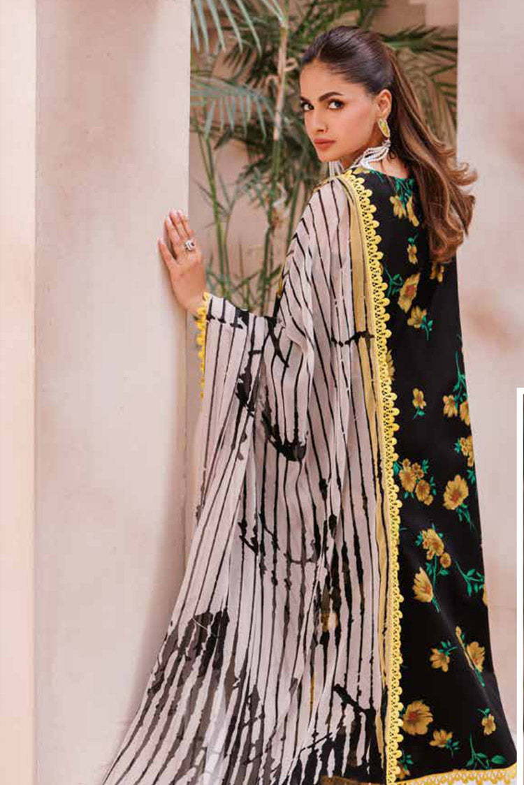 Picture of Charizma - CP4-62 C Prints Black Printed Lawn Edition Vol 7 - Available at Raja Sahib