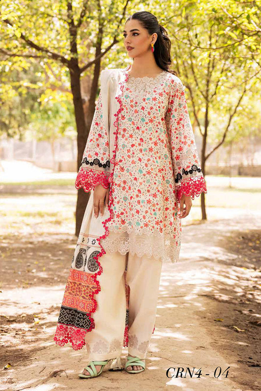 Picture of Charizma - CRN4-04 Range Embroidered Lawn Collection Vol 1 - Available at Raja Sahib