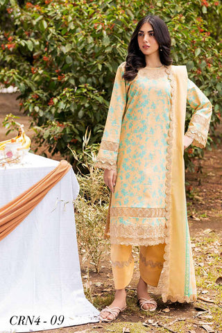 CRN4-09 Range Embroidered Lawn Collection Vol 1