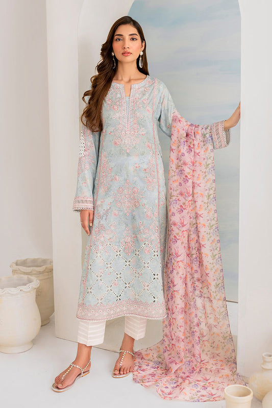 Picture of Iznik - IGL-01 Guzel Embroidered Lawn Collection - Available at Raja Sahib