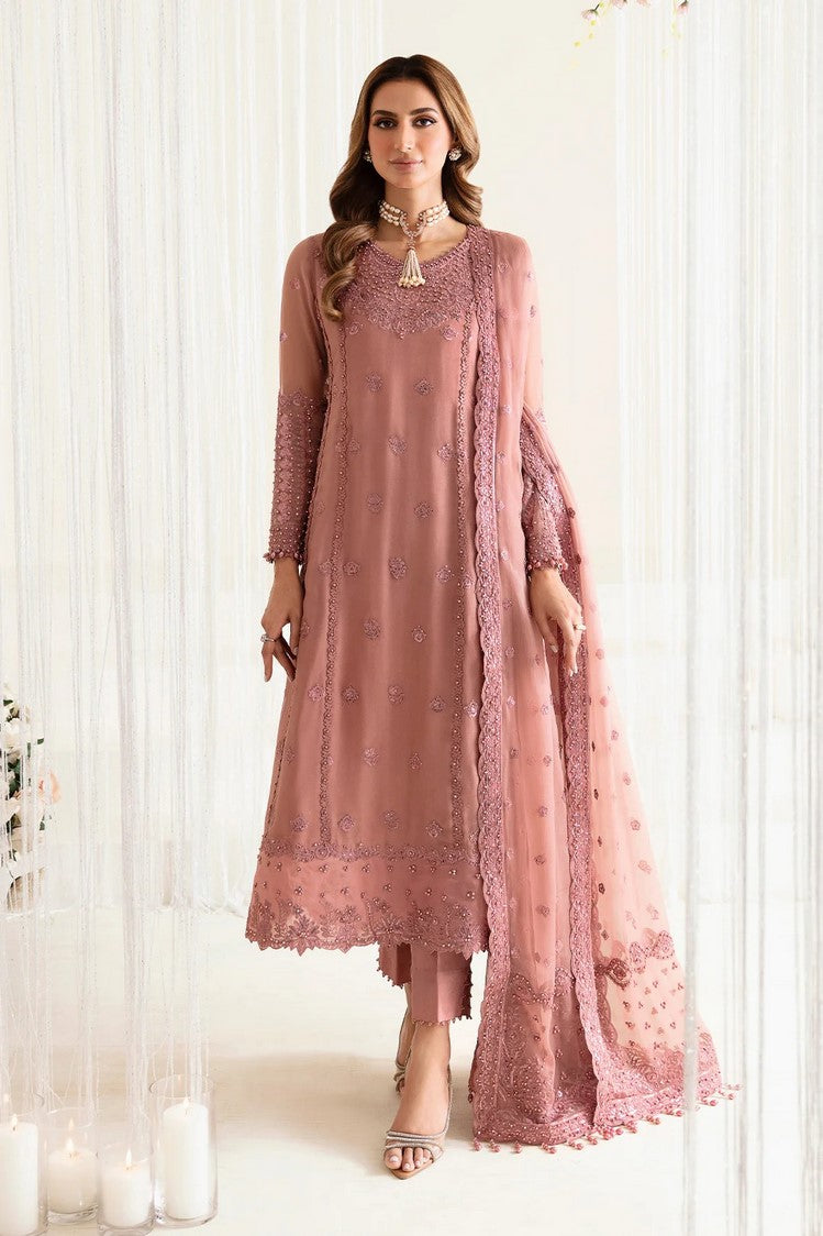 Picture of Alizeh - 08 Crimson Reena Handcrafted Wedding Edit - Available at Raja Sahib