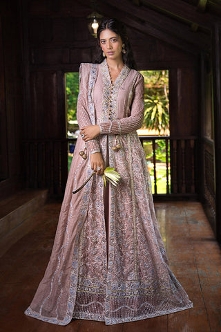 Picture of Mushq - Roohi Luxury Collection - MLF-10  JANVI - Unstitched - Available at Raja Sahib