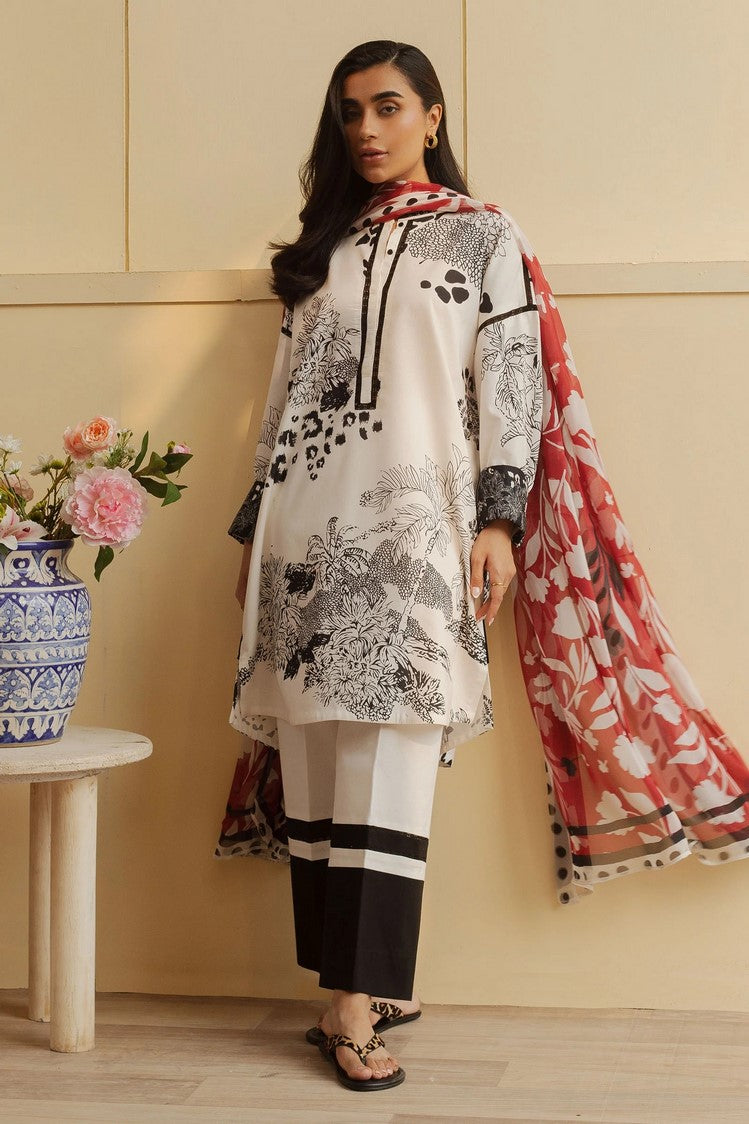 Picture of Zara Shahjahan - Coco Prints Collection - PLUM-D8 - Unstitched - Available at Raja Sahib