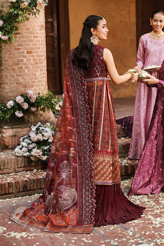 Picture of Nureh - Jhoomro Luxury Formals - NL-71 Gehna - Unstitched - Available at Raja Sahib