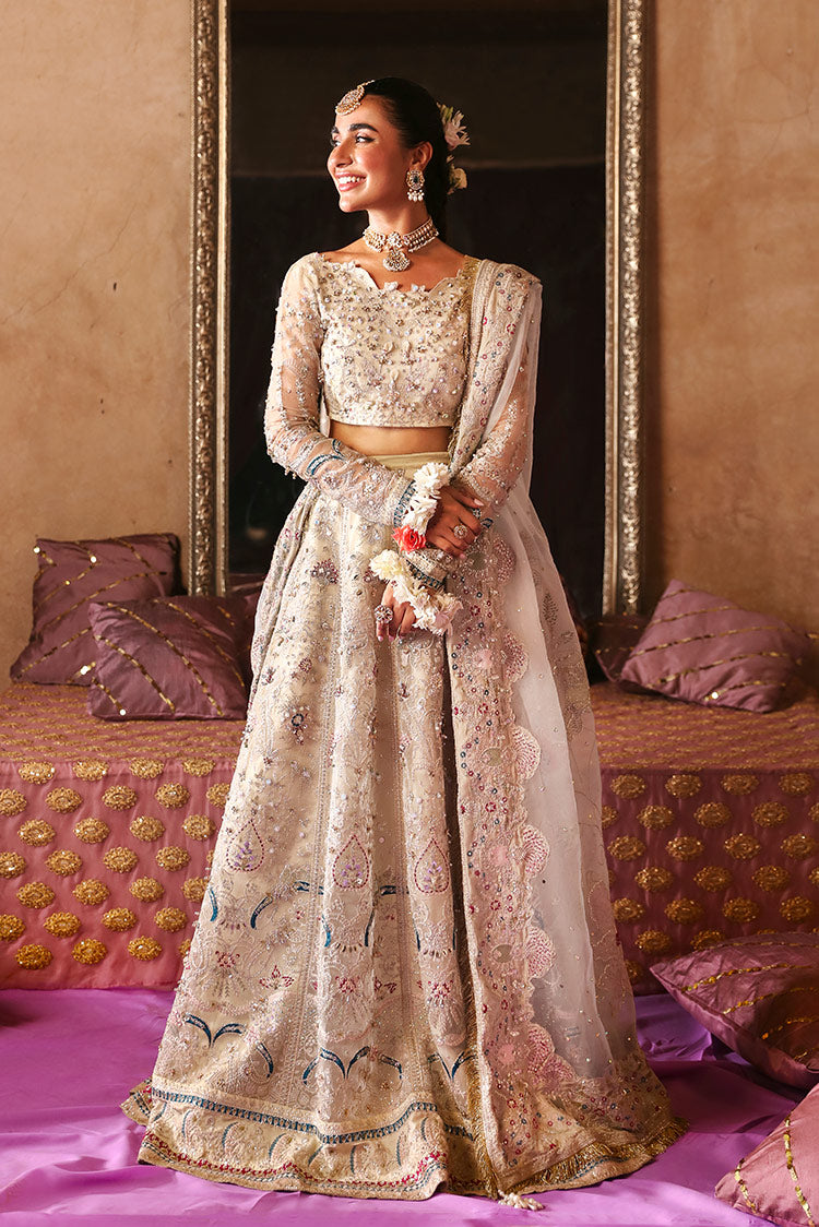 Picture of Nureh - Jhoomro Luxury Formals - NL-72 Chandni - Unstitched - Available at Raja Sahib