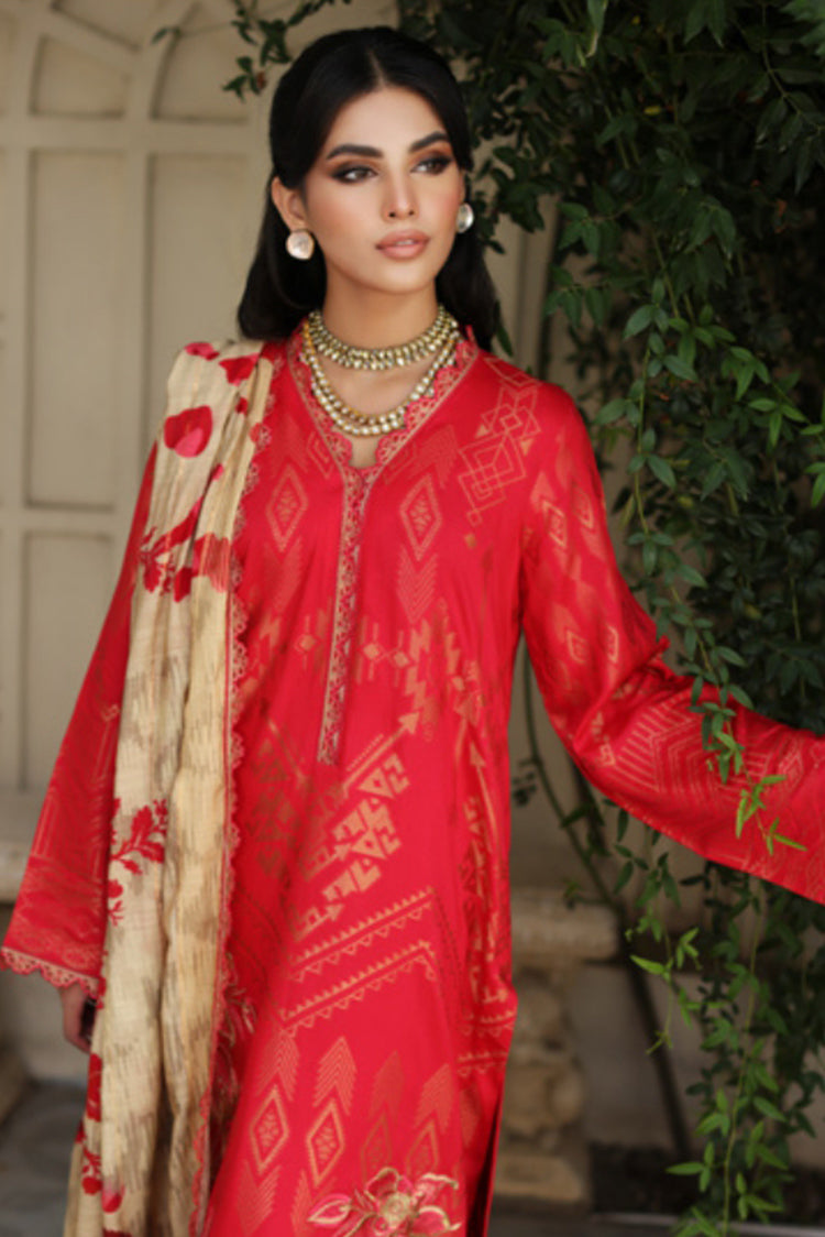 Picture of Charizma - CMW 04 Malhaar Embroidered Staple Jacquard Collection Vol 1 - Available at Raja Sahib